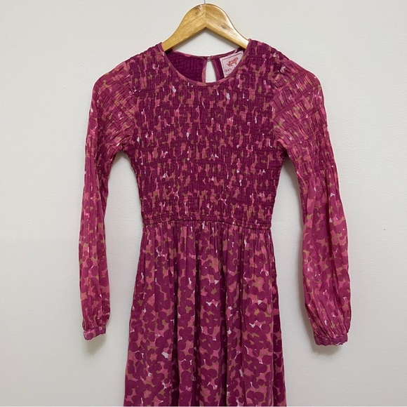 Banjanan Chloe Dress in Rune Bud Caramel Size XS - Picture 5 of 8